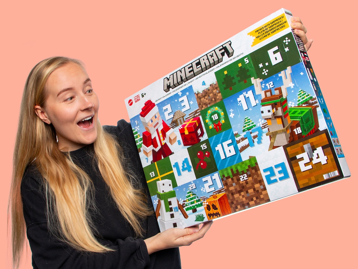 Julklapp till 10-åring: Minecraft Adventskalender