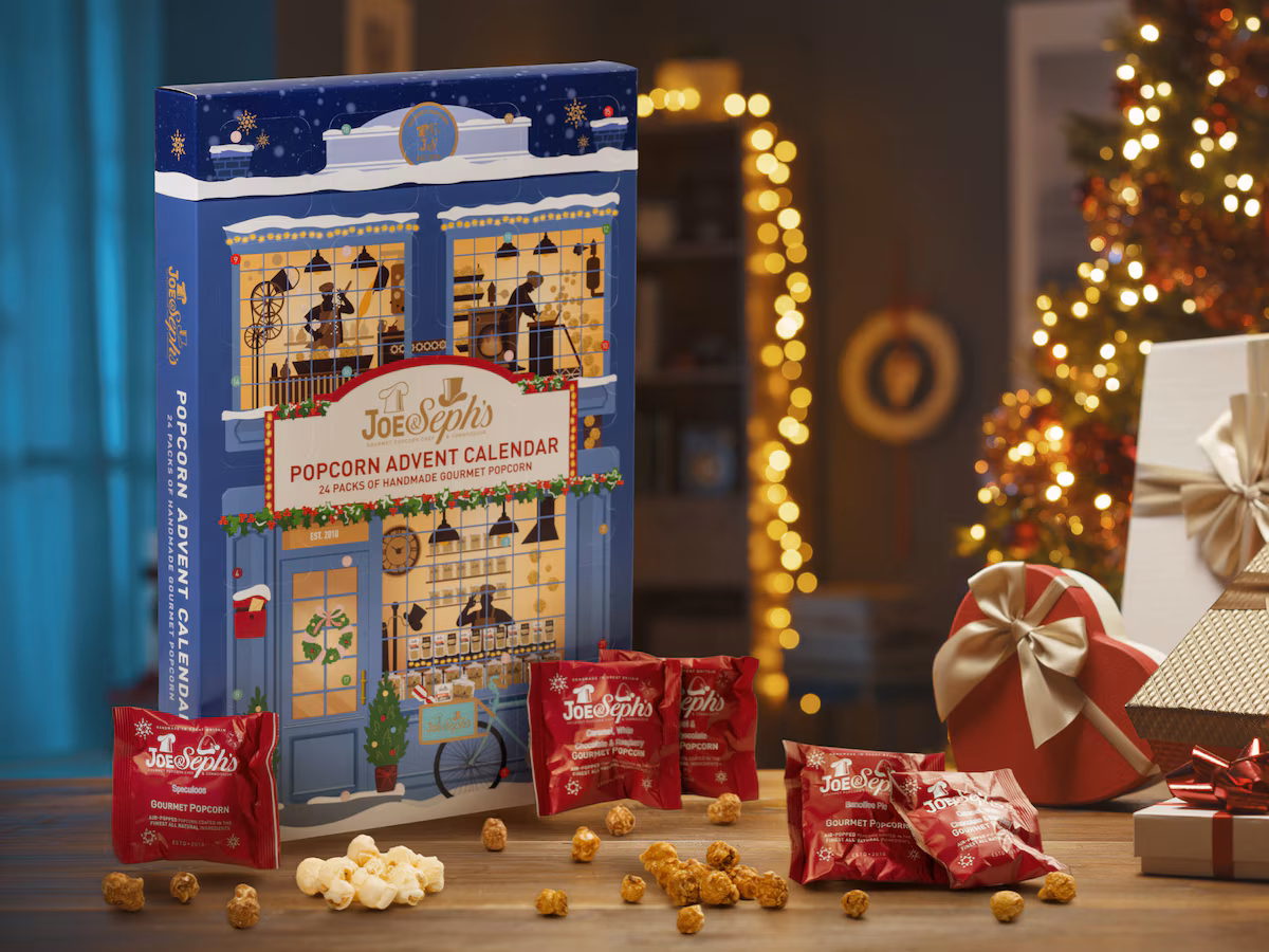 Adventskalender med Popcorn - Joe & Seph's