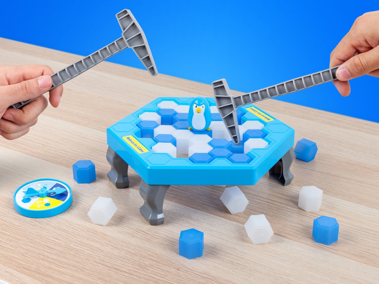 Julklappsspelet: Penguin Trap Spel