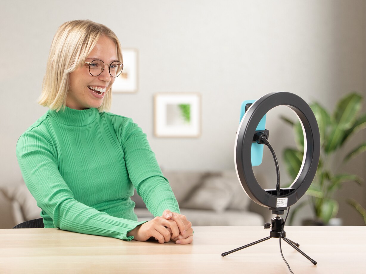 Julklappar syster: Vooni Selfie Lampa